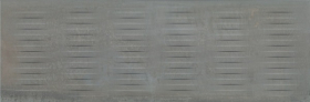 13068R Плитка Раваль Серый структура обрезной 30x89.5